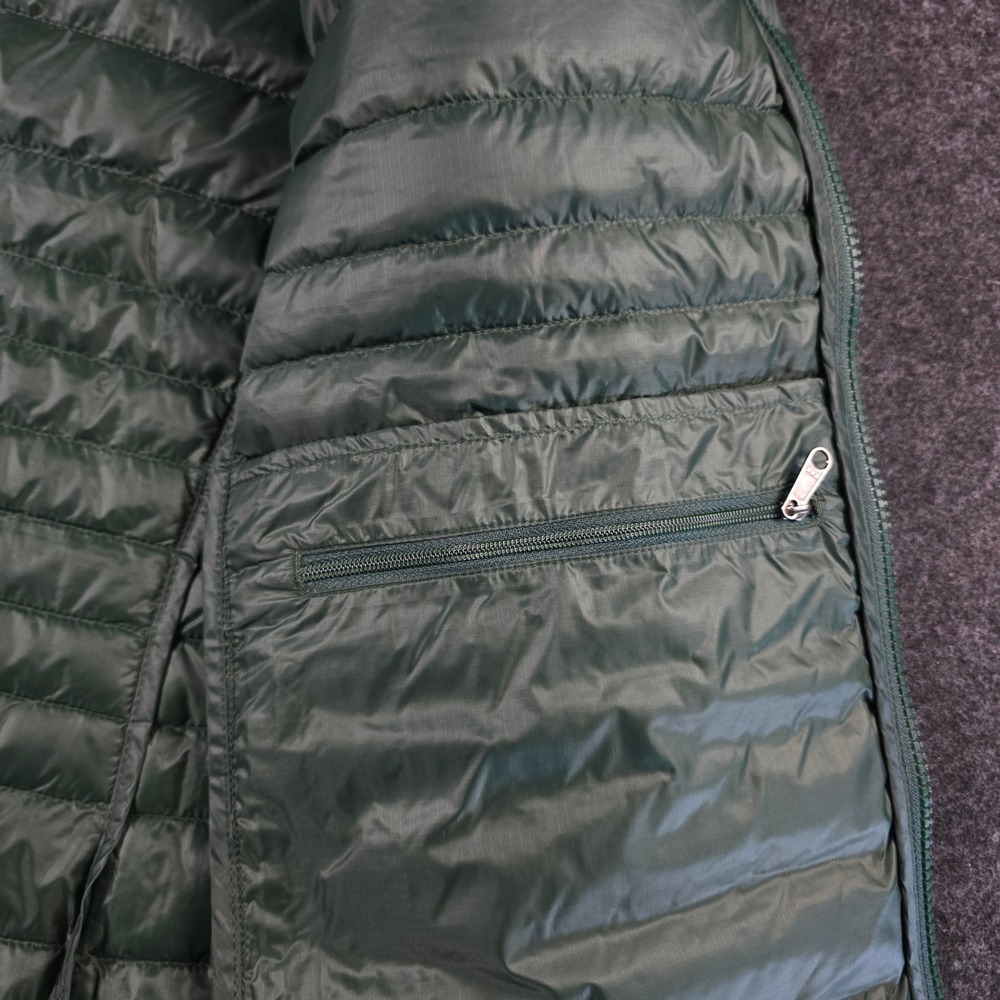 Cotopaxi Green Fuego Down Hooded Jacket Cargo Stripes 800 FP Colorblock Womens S - Picture 15 of 16